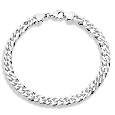 Doppelpanzerarmband 6mm 925er