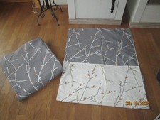 Tolle XXL Wende -Bettwäsche von Bedsure - 3 teilig - anthrazit - eierschale - ol