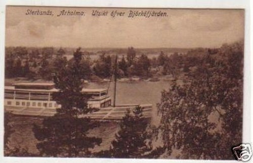 30814 sterbsnäs arholma - ak,