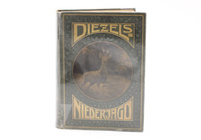 Diezels Niederjagd Buch Gustav Freiherr von Nordenflycht Prachtausgabe Vintage
