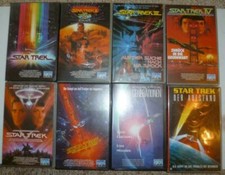 9 VHS Videokassetten STAR TREK