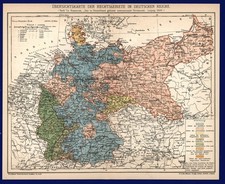 Landkarte anno 1898 -