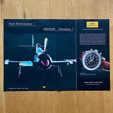 Breitling Navitimer World Reno Air Race Nevada 2008 Vintage Ad Werbung Reklame