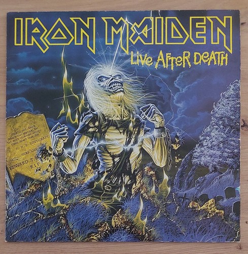 Iron maiden live after death - iron,