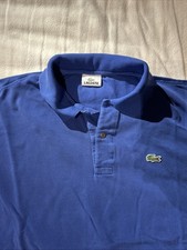 Lacoste Polo Shirt Classic Fit Blau, Größe 7