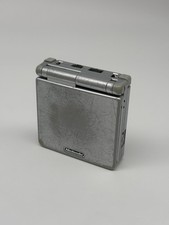 Nintendo Game Boy Advance SP Metallic Silber Handheld Konsole LESEN!