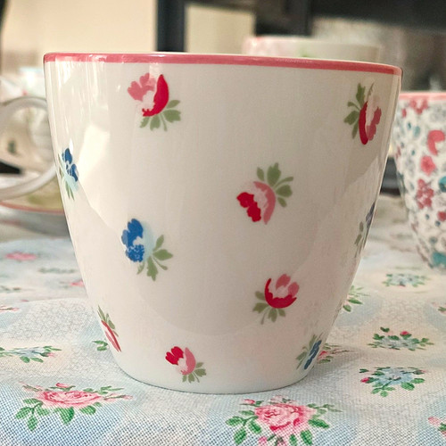 Greengate keramik latte cup - greengate,