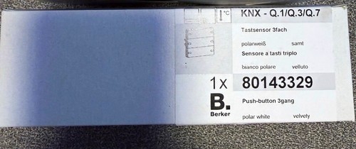 Berker knx tastsensor - berker, 3-fach
