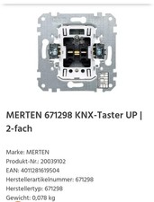 Taster , neu Merten Smart Home