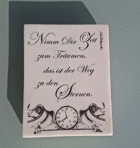 Lablanche stempel mit spruch - lablanche,