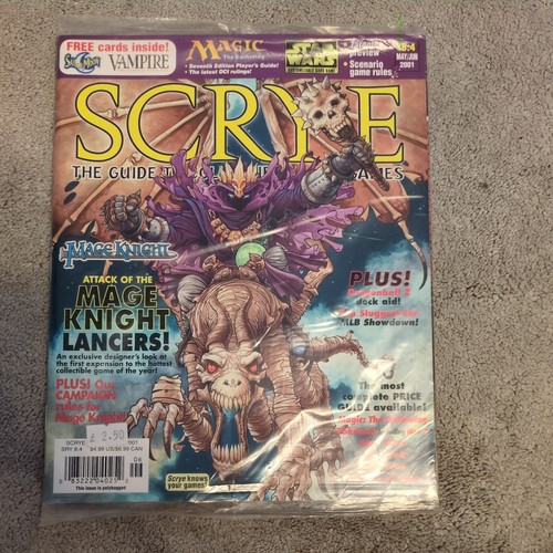 Scrye magazine 2001 - scrye,