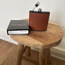 Flachmann Edelstahl mit