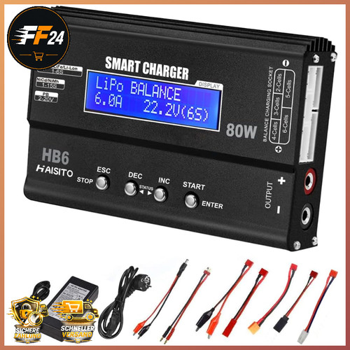 Ladegerät 80w lipo - 80w, 6a