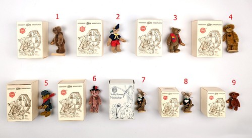 Hermann teddy miniatur - hermann,