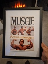 Muscle Mag gerahmter Druck