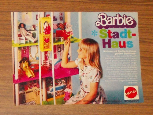 Seltene werbung vintage barbie - seltene,