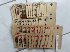 Kartenspiel Romme Stempel Deutsches Reich Motive alt antik Stralsund