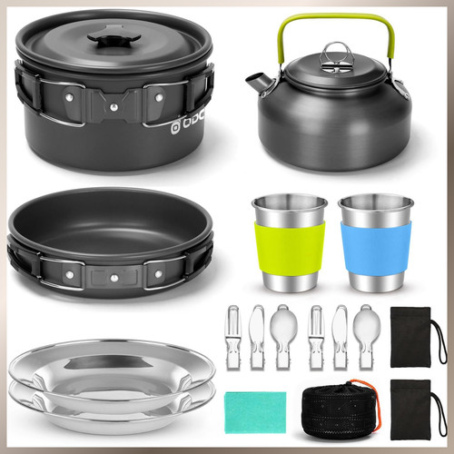 Camping kochgeschirr set - camping,