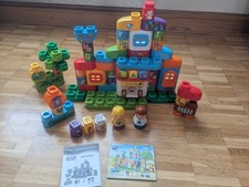 VTech Bla Bla Blocks Alphabethaus Bauklötze für Kleinkinder Spielzeug ab 1 Jahr