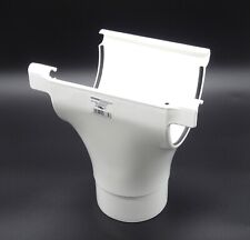 Marley Dachrinne Kunststoff halbrund DN 53/75/100/105/125/150 - Weiß / RAL 9016