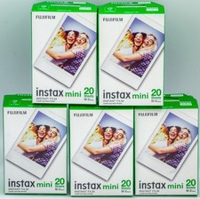 10 (zehn) Filme Fujifilm instax MINI = 100 Aufnahmen MHD 2027/04