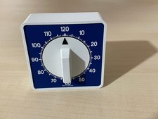 Vintage Kurzzeitmesser-  70er Küchenuhr/ Küchentimer-Eieruhr/Laboruhr 