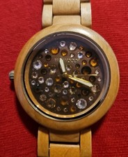 Wood uhr aus holz in - uhr, holz,