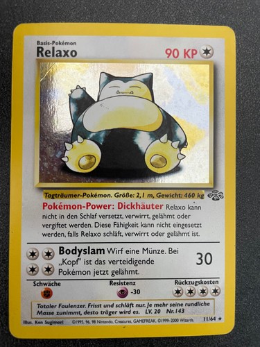 Pokemon karte relaxo - pokemon,