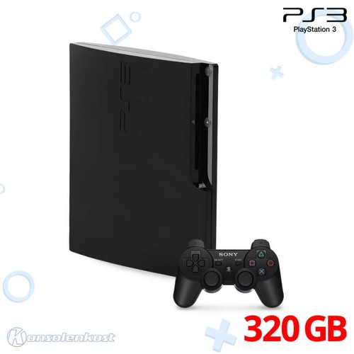 Ps3 konsole slim - slim, schwarz