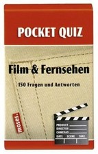 Film und Fernsehen. Pocket Quiz: 150 Fragen und Antworte... | Buch | Zustand gut