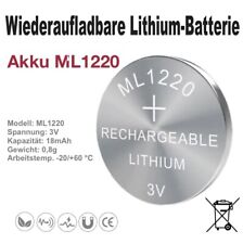 ML1220 Wiederaufladbare CMOS
