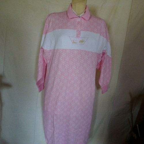 Baumwoll jersey nachthemd - baumwoll,