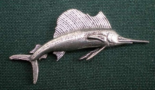 Segelfisch anstecknadel pin - segelfisch,