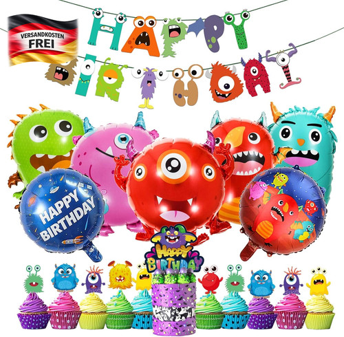 Kindergeburtstagsdeko set mit - kindergeburtstagsdeko,