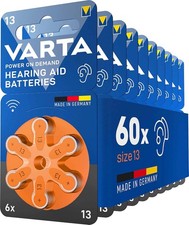 VARTA Hörgerätebatterien Typ