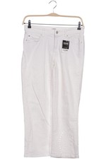 Cambio Jeans Damen Hose Denim Jeanshose Gr. EU 40 Weiß #oko1e9e