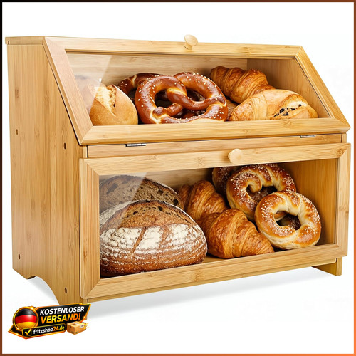 Brotkasten bambus etagen - brotkasten,
