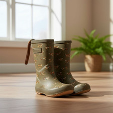 Bisgaard Gummistiefel in Khaki EU22- 1100074