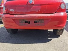 Renault Clio 2 Campus Stossfänger Stossstange Bumper hinten OV727 Red Brisk