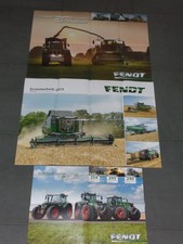 FENDT Feldhäcksler, Mähdrescher, Vario Traktoren Poster ( FENDT 482 )