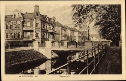 Oldenburg großherzogtum - ak, im