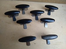 Drehriegel Fensterknauf Griff Holzfenster alt antik auch für Kreuzfenster 