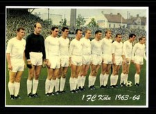 1 FC Köln Mannschaftskarte 1963-64 +2