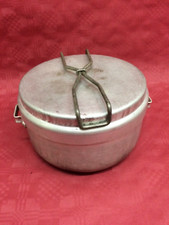 🥘🥘 DDR Camping Topf Geschirr Essenbehälter Aluminium 1L 🥘🥘