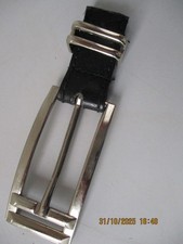 Gürtelschnalle  Schließe Verschluss Metall silber rostfrei 