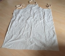 WESS Offenbach PVC Vinyl Schürze 8/1964 Vintage Bundeswehr Klinik Versorgung neu