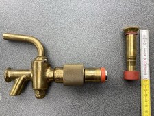 Messing Zapfhahn mit Lüfter-Ventil ideal für Bier-Partyfässer mit Seitenanstich
