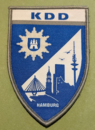 Kdd patch polizei hamburg - polizei,
