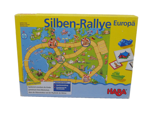 Silben rallye von haba - silben-rallye,