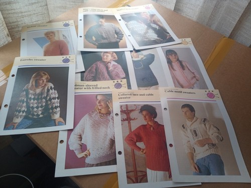 Strickanleitungen konvolut - strickanleitungen,
